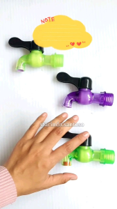 KRAN ENGKOL PVC 3/4 1/2 transparan lotus pipa air tembok