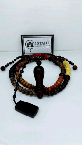 tasbih kombinasi 10 macam kayu bertuah formasi terbaru
