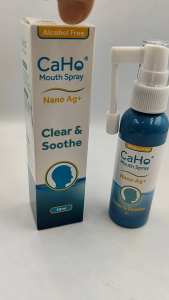 CaHo Mouth Spray Nano Ag+50ml EXP 02/29~ Clear & Soothe Alcohol Free