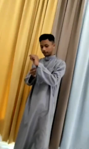 Jubah Pria Al-Mulki Gamis Saudi Pria Dewasa Polos Katun