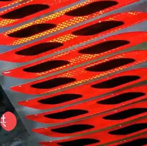 Stiker Bumper Mobil Reflektor Fog Lamp Mobil Reflective Sticker Fog Reflector