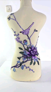 Bordir Burung Blossom Bird: Desain Tradisional untuk Dekorasi