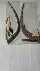STIKER STRIPING LIS LES BODY MOTOR SCOOPY STYLISH 2017 2018