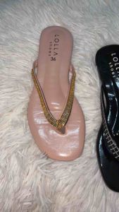 ✨TTFS✨ Glam Crystal Toe Sandals Rhinestone Flip-Flops Elegant Women Comfy Daily Slippers Kasut Perempuan Cantik