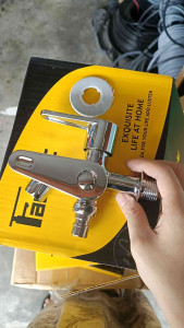 Two Way Tap Wall Tap Hand Bidet Set Hand Spray Bathroom Faucet