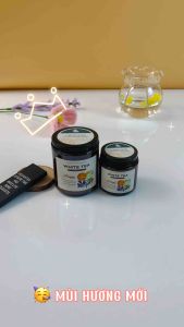 Nến Thơm Phòng Tinh Dầu Trà Trắng Cao Cấp Không Khói Giúp Ngủ Ngon VUATINHDAU 100g/200g Nến Thơm Decor PhòngKhách Sạn