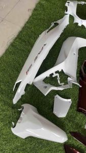 ชุดสี Wave125i led สีขาว-แดงไวน์ ปี2023-202025 ชิ้นงานเกรดArm สีเทียบแท้ศูนย์ สนใจทักแชดสอบถามก่อนได้ค่ะ!!