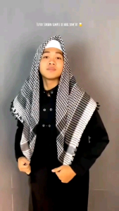 Sorban Dewasa Lokal Sorban Arab Palestina Persegi
