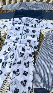 SERI DENIM 6pcs celana baju bayi newborn setelan PANJANG