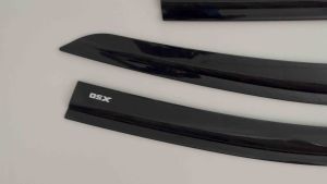 Proton X50 2025 Facelifted Injection Door Visors 6PCS (Black) AM6000