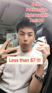 ⭐SG Ultra Light Pocket Mini 6 Ribs Umbrella Anti UV Portable Umbrellas