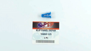Klip Panel Depan VARIO 125 & 150 - Kancingan Dek Plastik Biru HONDA MATIC