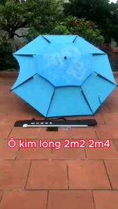 [ Chất Lượng] ÔDù Che Nắng Mưa Kim Long 2m4 2 Tầng Đi Câu CáDã Ngoại Hàng Loại 1 Chất Lượng TốtChống Tia UV