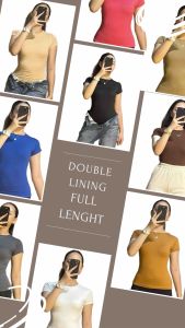 DOUBLE LINING BASIC FULL LENGHT TOP
