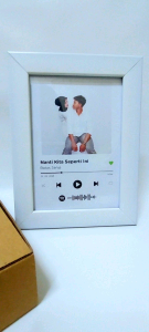 Custom Spotify Music Frame | Bisa di Scan | Kado | Hadiah | Gift