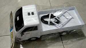 Baru Mainan Mobil Pick Up Isuzu Traga Jsp OM19 Non Musil Free Tali