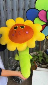 (Có Sẵn) 80cm GẤU BÔNG HOA HUỚNG DUƠNG-HOA HỒNG Siêu Dễ Thương-Lông Mềm MịnLoại 1-Quà tặng ý nghĩa dịp Lễ