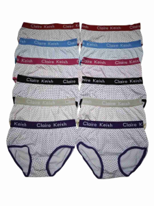 6pcs/12pcs Girls Teens Claire Keith Mesh Panties Bundle 👧 | Soft Breathable Briefs 12-15 Years | Colorful Everyday Underwear