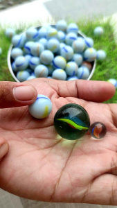50 pcs KELERENG GUNDU SUSU PINCEN PINCI NEKER MARMER MAINAN TRADISIONAL JADUL