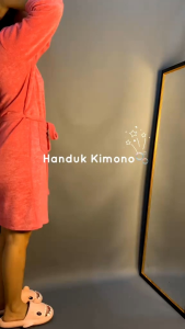 HANDUK KIMONO DEWASA PRIA / WANITA /JUBAH HANDUK JUMBO-POLOS
