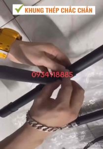 GoodFit Xe đạp thể dục GF004PE tập chân tay phục hồi chức năng nhỏ gọn cấu trúc vững chắc điều chỉnh lực cản dễ lắp đặt chất liệu ABS & thép không gỉ