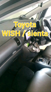 Car Center Console box storage with Front/rear USB charging ports TOYOTA WISH SIENTA HONDA FREED MAZDA BIANTE