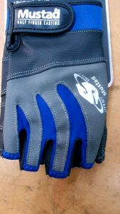 MUSTAD HALF FINGER CASTING GLOVES