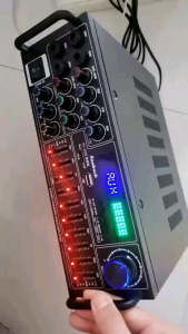 Sunbuck Amplifier Audio Bluetooth EQ Karaoke FM 2000W garansi 1 tahun - AV-326Z PLUS