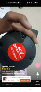 Tweeter PIEZZO ACR + Corong Twiter 15x19 cm / Horn plastik tebal