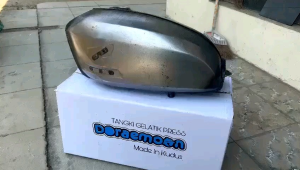 tangki tengki bensin honda cb glatik pres kudus bahan drum dan super presisi tebal kwalitas bagus