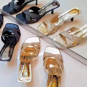Nicholas Edison Heel Inara Sandal Heels Pesta Slip on Stiletto Terbaru