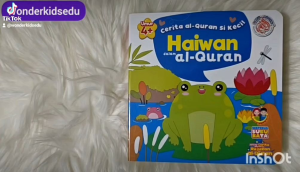 Buku Cerita Al-Quran Si kecil | Kisah Al-Quran | Baby Book | Prasekolah | Suku Kata | Board Book Children