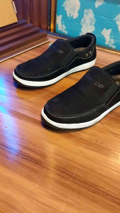 Sepatu Pria Casual Kulit Asli Slip On Sooco