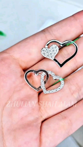 [BH5164 BH5166] Zhulian Kerongsang Anti Karat/ Rhodium Plated Clips Brooch Jewellery