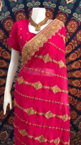 ✈️พร้อมส่ง Premium sari 💥ส่าหรีอินเดีย🇮🇳พรีเมี่ยมสัมผัสความหรูหราจากแดนภารตะ มีหลายแบบหลายสี อ่านรายละเอียดก่อนสั่งซื้อค่ะ