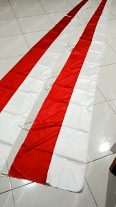 LAYUR POLOS 4 METER MERAH PUTIH JUMBOO / umbul umbul merah putih