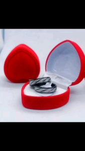 Cincin Titanium Premium Model Pasir Perhiasan Cincin Kawin Pasangan Couple Free Box