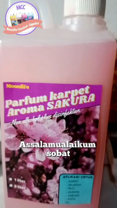 Parfum Karpet Aroma Sakura Non Alkohol Plus Disinfektan 1 Liter