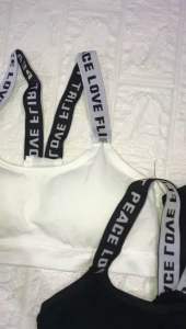 Sport bra wanita yoga fitness korea import
