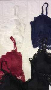 Bra wanita motif bunga / sport bra / bra model renda