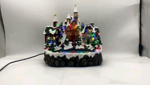 WHAT A WONDERFUL CHRISTMAS CHRISTMAS VILLAGE DISPLAY