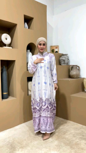 Gamis Rayon Pita Motif Premium: Desain Elegan & Nyaman