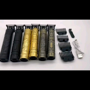 Alat Cukur Rambut Elektrik Tanpa Kabel Trimmer Charge Vintage T9 Listrik 1 Set