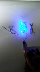 Lampu layangan 5 volt LED hias full mode lampu layang layang