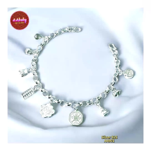 🌈AAbaby Galleries AA901 Original Baby S925 Silver Anklet Bracelet 九寶小孩宝宝脚链 Rantai Kaki/Gelang Bayi