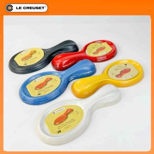 Le Creuset Authentic Stoneware Spoon Rest (Azure blue Nectar Meringue Cerise Ink)