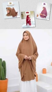 Jilbab Pet Antem L4 Crinkle Airflow Jumbo Syari