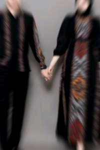 CENTRAL - BELVIA SERIES Set Couple Ethnic Tenun Baju Batik Sarimbit Kondangan Couple Lebaran Baju Terbaru