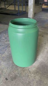 ถังพลาสติก 200 ลิตร สีเขียวเหนียวพิเศษ