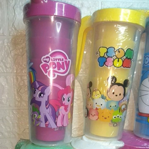 TEKO GELAS SET PLASTIK 5 IN 1